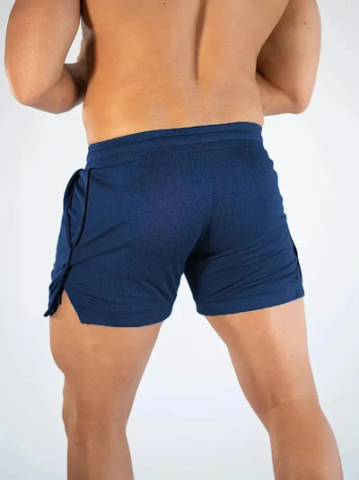 Gym Shorts Men Running Shorts Sport Homme Breathable Soft Tennis Workout Sportswear Mesh Short Pants Male Yoga Basketball