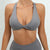 Sporty Woman Top Bras Fitness Clothing Push Up Yoga Bra Underwear Sport Tops For Women Breathable Running Vest Gym Crop Tops