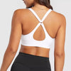Women Sports Bra High Support Yoga Brassiere Padded Push Up Running Tank Top Workout Underwear