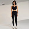 Women's Fitness High Waisted Skinny Sportswear Fitness Pants Bra Tops High Waisted Leggings Athletic Suit 2 Piece Yoga Wear