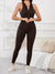 Jumpsuit Women Full Seasons Casual Fitness Sporty Playsuit Sleeveless Slim Activewear All In One Jumpsuit Clothing Lady
