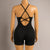 Fitness Leggings Women Yoga Bodysuit Shorts Lift Butt Slim Fit Women Jumpsuit Sportswear High Waist Breathable Sports Underwear