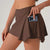 Women Gym Sports Shorts With Skirts Wrap Cover Chinlon Yoga Running Fitness Modern Dance Ballet Two Side Pockets Skorts