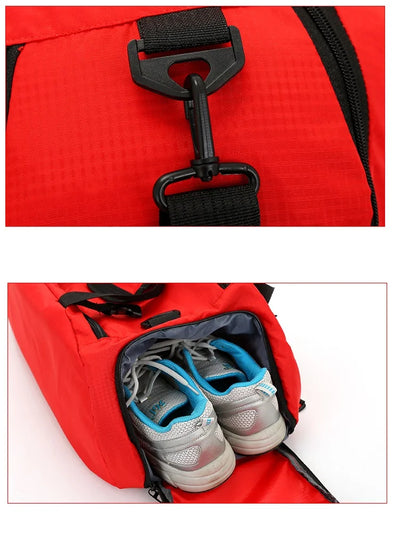 gym bag Men Sport Gym Bags Fitness Travel female bag with Separate Space For Shoes sac de sport rucksack