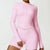 Women's Outdoor Running Fitness Jacket T-shirt Stand Collar Long Sleeve Zipper Yoga Shirts Solid Gym Push Up Workout Tops New