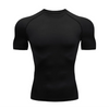 Men's T Shirt Outdoor Training Fitness Gym Jogging Running Sweatshirt Bat/-Man Compression Shirts Tight Elastic Breathable