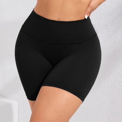 Yoga Shorts Women Fitness Shorts Girl Running High Waist Short Quick Drying Squat Proof Cycling Workout Gym Tight  Shorts Black