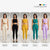 Women's sports fitness suit yoga running shock bra underwear slim leg lift hip tight base nine minutes trousers