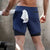 2025New Men Running Shorts Gym Sports Shorts 2 In 1 Quick Dry Workout Training Gym Fitness Jogging Short Pants Summer Men Shorts