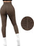 Ribbed Leggings Women Seamless High Waist Sexy Push Up Butt Yoga Pants Gym Fitness Legging Tummy Control Workout Running Tights