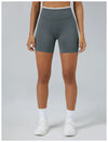 Women Sports Shorts Low Ribbed Waistband Yoga Shorts Seamless Workout Gym Clothes Woman High Stretch Running Shorts Women