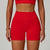 Women Yoga Shorts Push Up Gym Running V-shaped High Waist Shorts Women Scrunch Butt Sports Leggings Women Workout Clothes Short