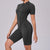 Women‘s Sports Jumpsuits Sets Fitness Combination impact bodysuit Shorts Outdoors Gym Workout Sexy Sports Jumpsuit kit Clothes