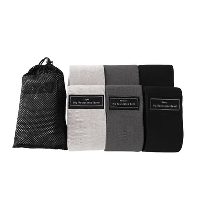 Fabric Resistance Hip Booty Bands Glute Thigh Elastic Workout Bands Squat Circle Stretch Fitness Strips Loops Yoga Gym Equipment