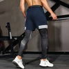 Men's Running Pants 2 in1 Double Layer Training Sweatpants Fitness Men's Jogging Pants Basketball Gym Running Pants Sportswear
