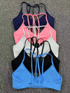 2025 Sports Bra Women Gym Yoga Sport Bra Bralette Mujer Brassiere Fitness Female Luxury White Blue Navy Workout Top Red Pink New