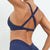 Sporty Woman Top Bras Fitness Clothing Push Up Yoga Bra Underwear Sport Tops For Women Breathable Running Vest Gym Crop Tops