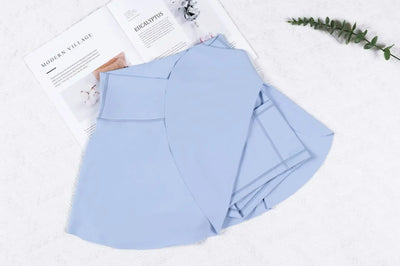 Women Fitness Shorts Skirts Yoga Seamless Leggings High Elastic Sports Fashion Gym Trainning Tennis Dresses High-Waist Skirts