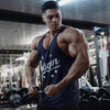 Men's Muscle Fitness Vest Breathable Quick-Dry Gym Workout Tank Top for Summer Running Bodybuilding Trendy Casual Sportswear