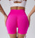 Women Sports Shorts Yoga Pant Drawstring High Waist Push Up Leggings Scrunch Shorts Sport Fitness Workout Butt Lifting Gym Short