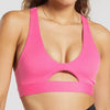 Women Sports Bra High Support Yoga Brassiere Padded Push Up Running Tank Top Workout Underwear