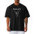 Men's Running T-Shirts Oversized Fitness Half Sleeve T Shirt Summer Gym Muscle Up Mesh Quick Dry Breathable Loose Sport Clothing