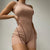 Summer Women's Gym Sports Jumpsuit Solid Color Sexy Tight Fitting Breathable Jumpsuit Shorts Yoga Fitness Jumpsuit