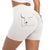 Womens Workout Shorts with Pockets Scrunch Butt Gym Biker Shorts High Waisted Booty Cargo Pants Yoga Running Leggings Activewear