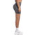 Womens Workout Shorts with Pockets Scrunch Butt Gym Biker Shorts High Waisted Booty Cargo Pants Yoga Running Leggings Activewear