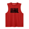 Mens Gym Tank Tops Animal Print Mesh Bodybuilding Clothing Fitness Sleeveless Shirt Quick Dry Basketball Jerseys Sports Vest