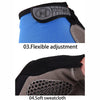 Gym Gloves Fitness Training Fingerless Men Women Bodybuilding Exercise Sports Gloves for Cycling Bicycle Anti Slip Breathable