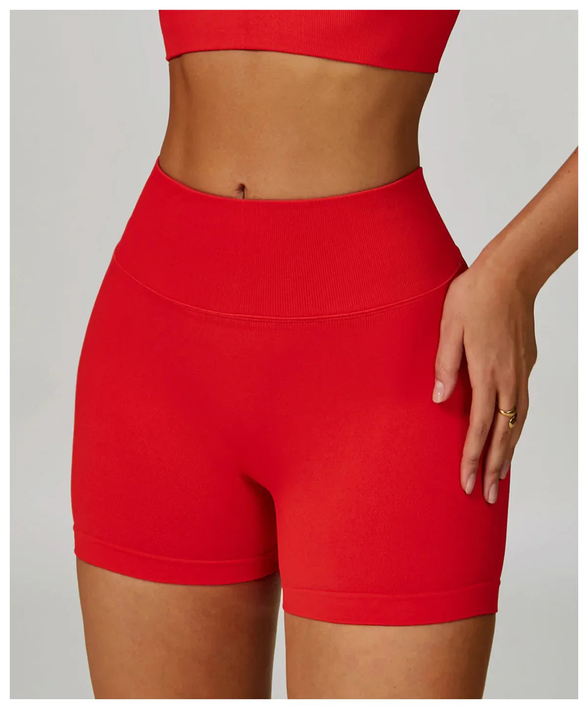 Women Yoga Shorts Push Up Gym Running V-shaped High Waist Shorts Women Scrunch Butt Sports Leggings Women Workout Clothes Short
