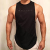 Bodybuilding Sport Tank Tops Men Gym Fitness Workout Sleeveless Shirt Male Stringer Singlet Summer Casual Loose Undershirt Vest