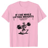 Gym Workout T-shirts for Men Clothing Funny Weightlifting Tshirts Short Sleeve Tops Clothes Fitness Exercise Tee Shirts Homme