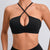 Sporty Woman Top Bras Fitness Clothing Push Up Yoga Bra Underwear Sport Tops For Women Breathable Running Vest Gym Crop Tops