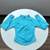 Half Zippy Jacket Women Running Long Sleeves Gym Coats Sports Shirts Gym Fitness Workout Pilates Clothes