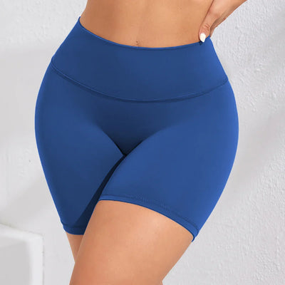 Yoga Shorts Women Fitness Shorts Girl Running High Waist Short Quick Drying Squat Proof Cycling Workout Gym Tight  Shorts Black