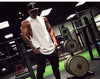Men's Brand Gym Clothing Bodybuilding Singlets Sports Tank Top Man Fitness Shirt Muscle Guys Sleeveless Vest Casual Cotton Top