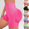 Yoga Shorts Women High Waist Push Up Sport Shorts Slim Workout Shorts with Side Drawstrings for Fitness Gym Training Cycling