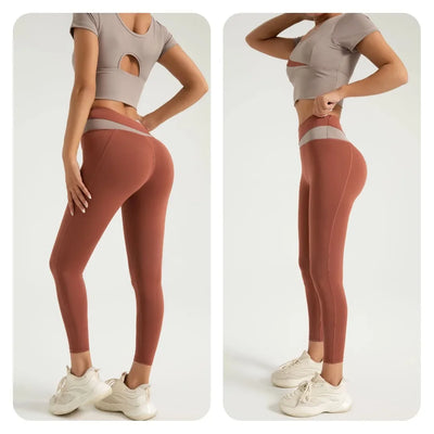 Leggings Sport Women Fitness Yoga Pants Tights Sportswear Woman for Gym Joggings Sportswear Woman Gym Yoga Clothing