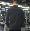 New Men Fitness Running Jacket Spring and Autumn Gym Outerwear Loose Casual Jogging Outdoor Stand-up Collar Tracksuit Sportswear
