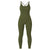 Jumpsuit Women One-piece Outfit  Sleeveless Square Neck  Bodysuit  Casual Streetwear Playsuits Sport Fitness Jumpsuit Women