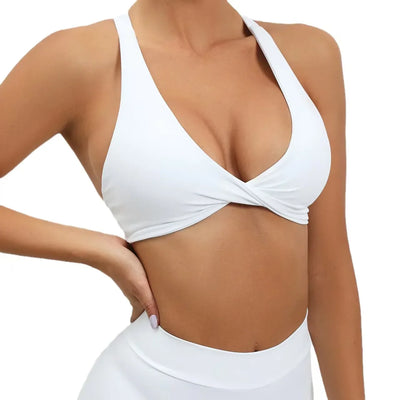2025 Sports Bra Women Gym Yoga Sport Bra Bralette Mujer Brassiere Fitness Female Luxury White Blue Navy Workout Top Red Pink New