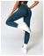 Women's V Back Sports Leggings Athletic Fitness Gym Yoga Pants Tights Scrunch Control Running Exercise Workout Leggins