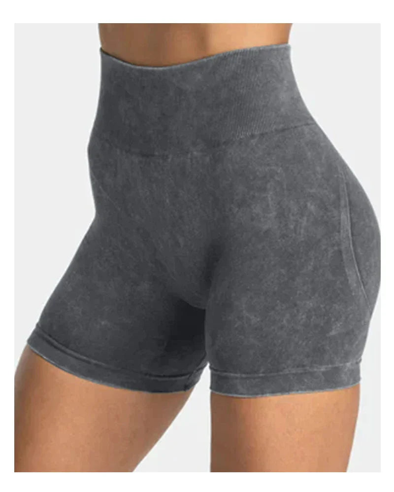 Women Yoga Shorts High Waist Workout Shorts Fitness Yoga Lift Butt Fitness Ladies Yoga Gym Running Short Pants Sportswear