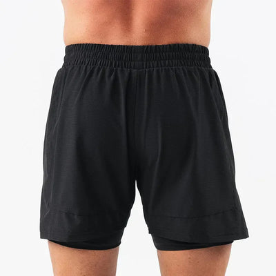 Running Shorts Men Gym Sports Shorts 2 In 1 Quick Dry Workout Training Gym Fitness Jogging Short Pants Summer Men Shorts