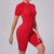 Women‘s Sports Jumpsuits Sets Fitness Combination impact bodysuit Shorts Outdoors Gym Workout Sexy Sports Jumpsuit kit Clothes