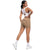 Womens Workout Shorts with Pockets Scrunch Butt Gym Biker Shorts High Waisted Booty Cargo Pants Yoga Running Leggings Activewear