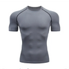Men's T Shirt Outdoor Training Fitness Gym Jogging Running Sweatshirt Bat/-Man Compression Shirts Tight Elastic Breathable