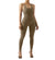 Jumpsuit Women One-piece Outfit  Sleeveless Square Neck  Bodysuit  Casual Streetwear Playsuits Sport Fitness Jumpsuit Women
